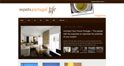 Desktop Screenshot of expatsportugallife.com